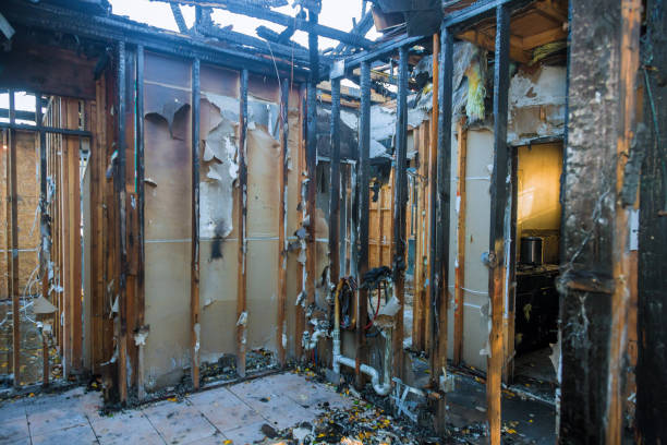 Professional Structural Rebuild technician working in Hickory, NC